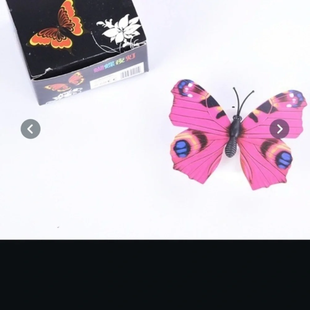 Butterfly battery operated tea lights